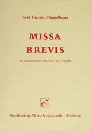 Missa brevis - Doppelbauer, Josef Friedrich
