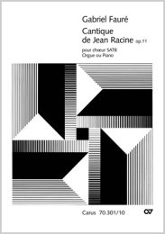 Cantique de Jean Racine (Lobgesang des Jean Racine; Wort...