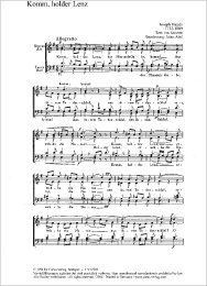 Komm, holder Lenz - Haydn, Joseph - Abel, Julius