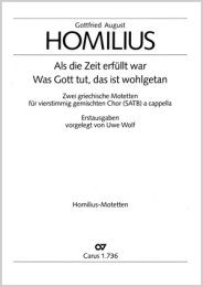 2 Motetten - Homilius, Gottfried August