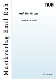 Auf, ihr Hirten - Walter Schmid