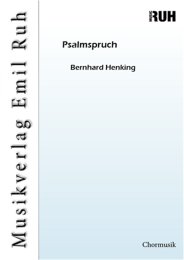 Psalmspruch - Bernhard Henking