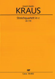 Streichquartett in c - Kraus, Joseph Martin