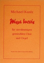 Missa brevis in C - Kuntz, Michael