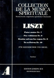 Männerchor und Orgel - Liszt, Franz
