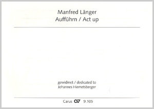 Aufführn / Act up - Länger, Manfred