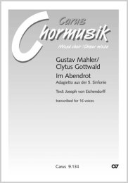 Im Abendrot - Mahler, Gustav - Gottwald, Clytus