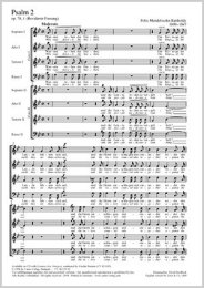 Warum toben die Heiden - Mendelssohn-Bartholdy, Felix