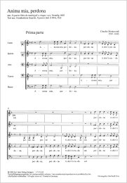 Anima mia; Che se tu - Monteverdi, Claudio
