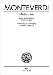 Marienklage - Monteverdi, Claudio - Bornefeld, Helmut