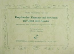 Dreyhundert Themata und Versetten - Pasterwiz, Georg