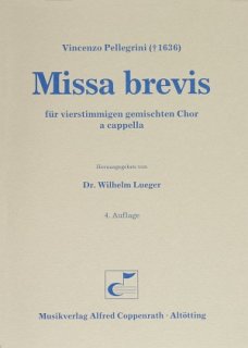 Missa brevis in D - Pellegrini, Vincenzo