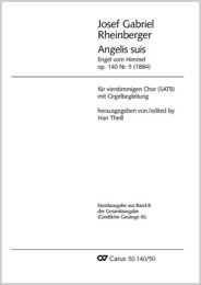 Angelis suis (Engel vom Himmel) - Rheinberger, Josef Gabriel