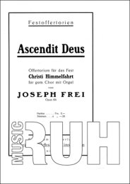 Ascendit Deus, in jubilatione - Joseph Frei