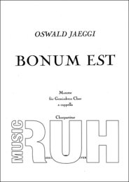 Bonum est confiteri - Oswald Jaeggi