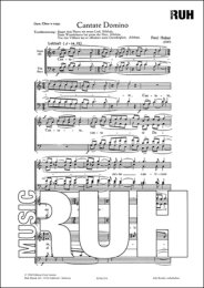 Cantate Domino canticum - Paul Huber