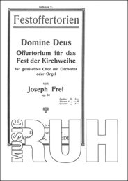 Domine Deus in simplicitate - Joseph Frei