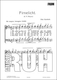 Firnelicht - Fritz Gersbach - Conrad Ferdinand Meyer