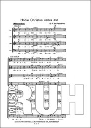 Hodie Christus natus - Giovanni Palestrina