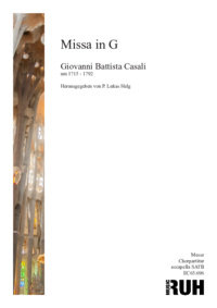 Missa in G - Giovanni Battista Casali