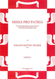 Missa Pro Patria (Bläserfassung) - Johann Baptist...