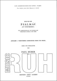 Psalm 64 - Paul Huber