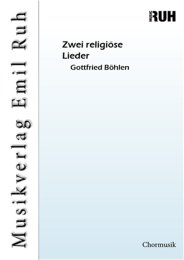 Zwei religiöse Lieder - Gottfried Böhlen