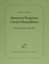 Kantoren-Proprium Christi Himmelfahrt - Schroeder, Hermann