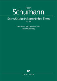 Sechs Stücke in kanonischer Form - Schumann, Robert...