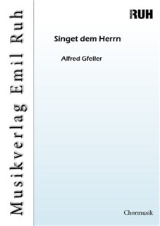 Singet dem Herrn - Alfred Gfeller