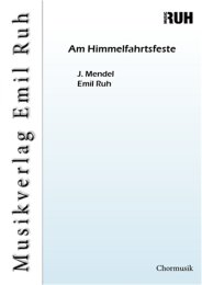 Am Himmelfahrtsfeste - J. Mendel - Emil Ruh