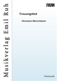 Trauungslied - Hermann Morschbach