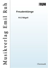Freudenklänge - H.G Nägeli