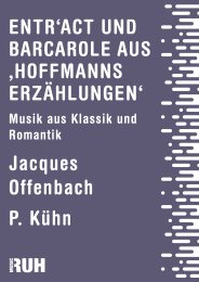 Entract und Barcarole aus Hoffmanns.. - Jacques Offenbach...