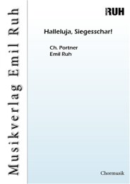 Halleluja, Siegesschar! - Ch. Portner - Emil Ruh