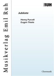 Jubilate - Henry Purcell - Eugen Thiele