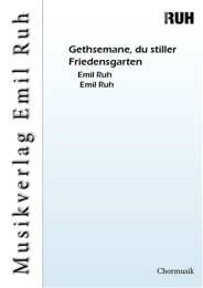 Gethsemane, du stiller Friedensgarten - Emil Ruh
