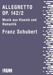Allegretto op.142/2 - Franz Schubert