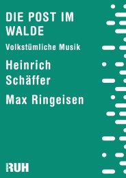 Post im Walde, Die - Heinrich Schäffer - Max Ringeisen