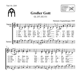Grosser Gott (GL 257 / EG 331) - Angstenberger, Hermann