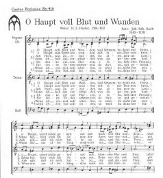 O Haupt voll Blut und Wunden (GL 179 ö) - Bach,...