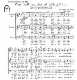 Was Gott tut, das ist (GL 294 ö) - Bach, Johann...