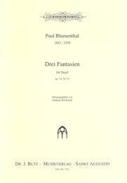 3 Fantasien Op.10, Op.50, Op.51 - Blumenthal, Paul