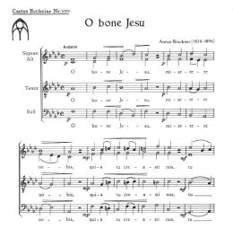 O bone Jesu - Bruckner, Anton