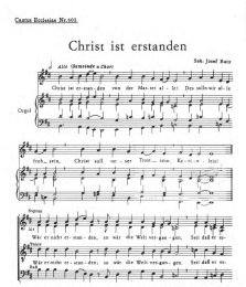 Christ ist erstanden (GL 213 ö) - Butz, Josef