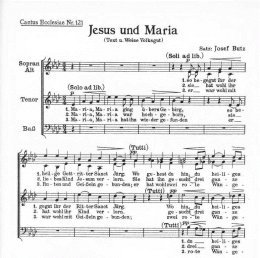 Jesus und Maria - Butz, Josef