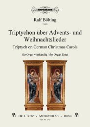 Triptychon über Advents- und Weihnachtslieder -...