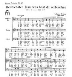 Herzliebster Jesu (GL 180) - Crüger, Johann