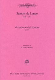 Vierundzwanzig Präludien Op.60 - De Lange,...