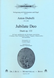 Jubilate Deo op. 133 - Diabelli, Anton